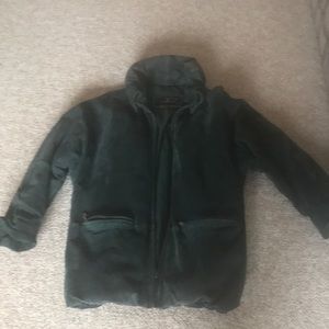 Green or brown express coats